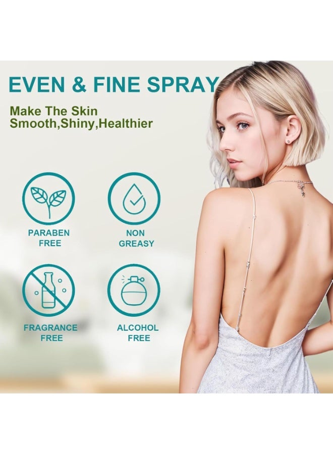 MrCuvaryas علاج حب الشباب في الظهر، بخاخ للجسم بزيت شجرة الشاي لعلاج حب الشباب، زيت لطيف لحب الشباب للظهر والجسم والصدر، علاج سريع المفعول للبقع والندوب، بخاخ مرطب للجسم، مناسب لجميع أنواع البشرة - Image 3